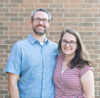 photo of Aimee and her husband